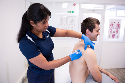 Injection to reduce inflammation and pain