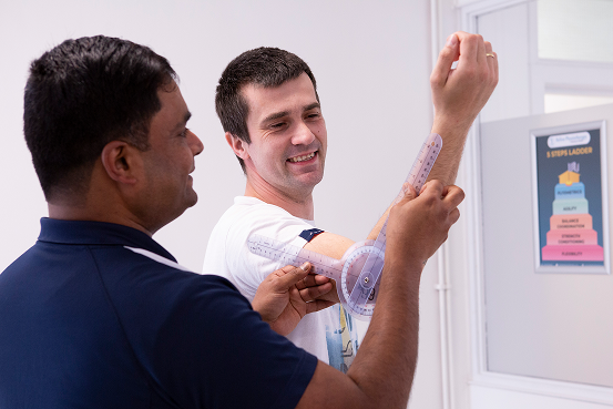 Interior of Relive Physiotherapy Chester Clinic