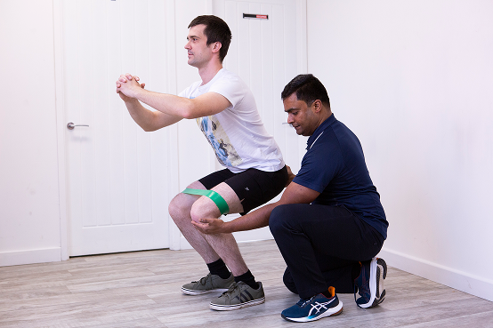 Interior of Relive Physiotherapy Chester Clinic