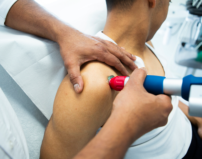 Long-term injury and chronic pain treatment with shockwave therapy