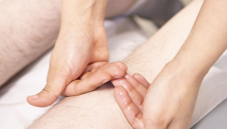Sports massage for calf muscle pain